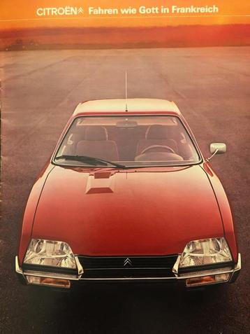 Citroën 1977 / 1978 Duitsland brochure/folder CX GS LN 2CV  beschikbaar voor biedingen