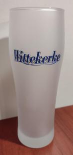 Wittekerke Witbier Glas Frozen look 25cl. (A1), Ophalen of Verzenden, Gebruikt, Glas of Glazen, Overige merken