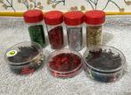 Glitters engel rendier ster in 1 koop kerst kerstkaarten, Ophalen of Verzenden, Zo goed als nieuw, Kerst, Pons of Mal