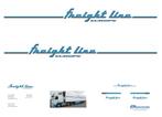Vrachtauto decal 1:50 Freight Line Europe ( trailer ), Verzenden, Nieuw, Bus of Vrachtwagen, Overige merken