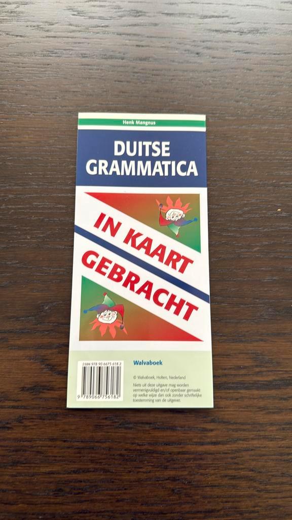 H. Mangnus - Duitse grammatica in kaart gebracht, Boeken, Schoolboeken, Zo goed als nieuw, Overige niveaus, Ophalen of Verzenden