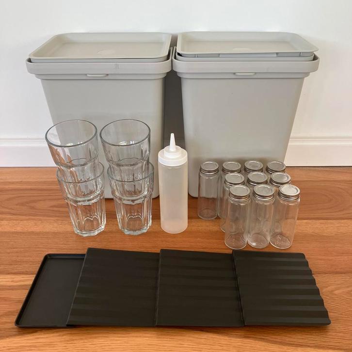 Ikea keukenbenodigdheden, Huis en Inrichting, Keuken | Keukenbenodigdheden, Zo goed als nieuw, Ophalen