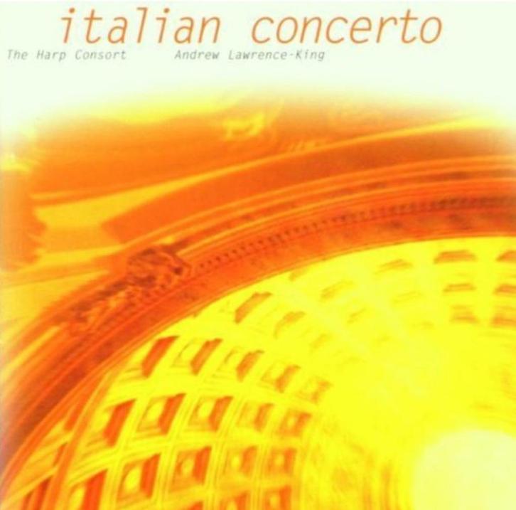 THE HARP CONSORT: Italian Concerto., Cd's en Dvd's, Cd's | Klassiek, Zo goed als nieuw, Kamermuziek, Barok, Ophalen of Verzenden