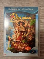 DVD Piet Piraat en het vliegende schip, Alle leeftijden, Ophalen of Verzenden, Gebruikt