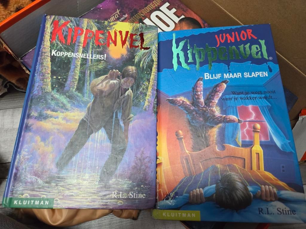 2 Kippenvel Boeken - R.L. Stine, Boeken, Ophalen of Verzenden, Gelezen, R.L. Stine, Fictie algemeen