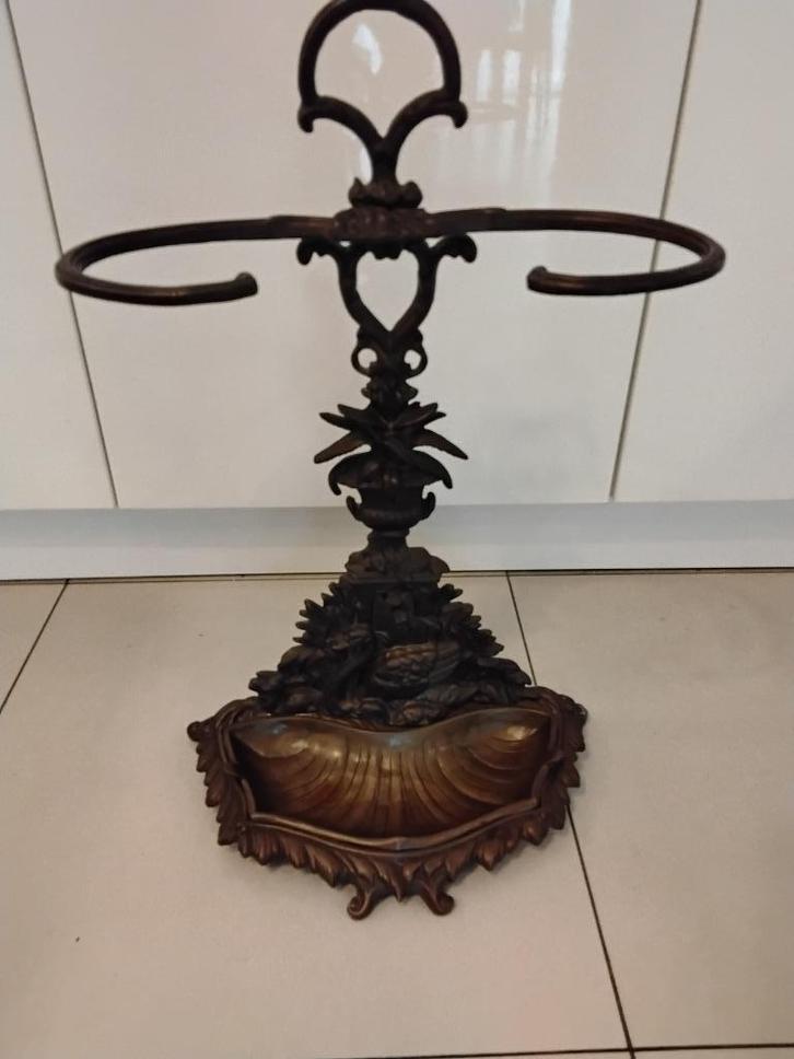 Antieke messing parapluhouder, Antiek en Kunst, Antiek | Koper en Brons, Brons, Ophalen