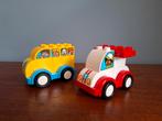 Twee duplo autos, Kinderen en Baby's, Speelgoed | Duplo en Lego, Ophalen of Verzenden, Zo goed als nieuw, Duplo