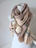 Lot83 Beige Bruin Winter Sjaal - Nieuw!, Lot83, Maat 46/48 (XL) of groter, Nieuw, Ophalen of Verzenden