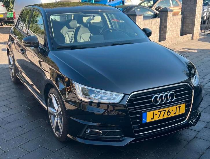 Audi A1 1.0 Tfsi 95pk 2016 Zwart, Auto's, Audi, Particulier, Airbags, Airconditioning, Alarm, Bluetooth, Centrale vergrendeling