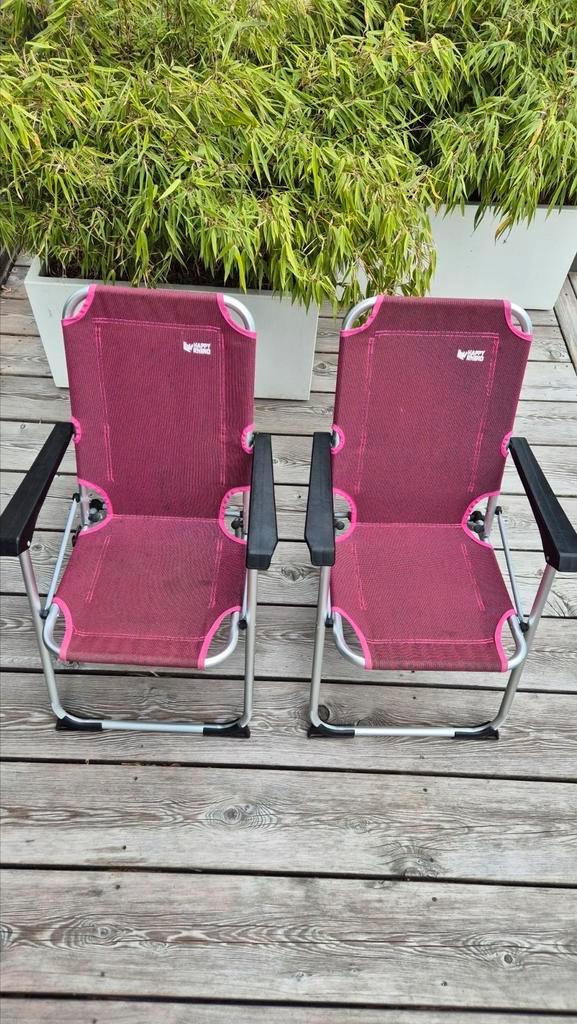 Kampeerstoelen kind, Caravans en Kamperen, Kampeermeubelen, Gebruikt, Campingstoel, Ophalen of Verzenden