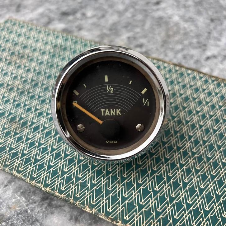 VW Karmann Ghia T14 1966 Brandstofmeter 6V Elektrisch, Auto diversen, Auto-accessoires, Gebruikt, Ophalen of Verzenden