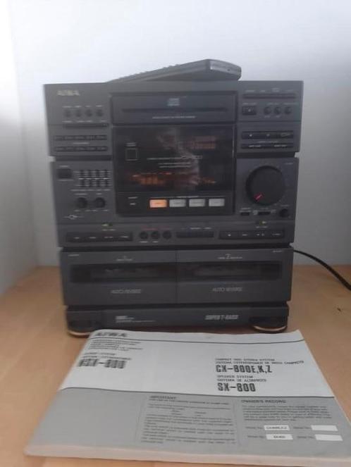 Aiwa NSX-800 stereo set equalizer ab. 18KG!! Beest!, Audio, Tv en Foto, Stereo-sets, Zo goed als nieuw, Overige merken, Ophalen of Verzenden