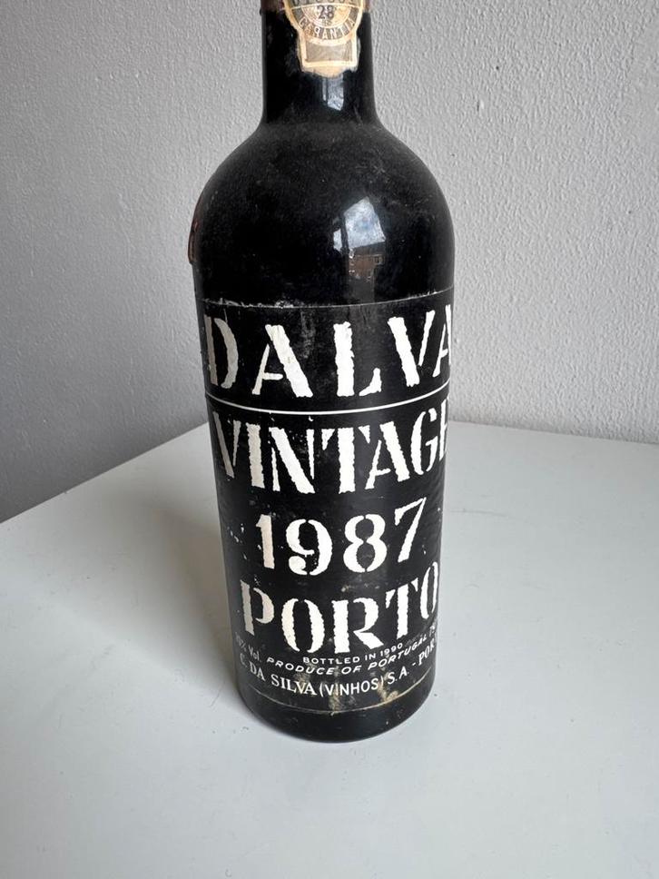 Dalva Vintage 1987 Porto - Zeldzaam!, Verzamelen, Wijnen, Gebruikt, Port, Overige gebieden, Vol, Ophalen of Verzenden