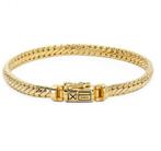 Buddha to Buddha goud Verguld  Ben Mini armband Maat D, Sieraden, Tassen en Uiterlijk, Armbanden, Ophalen, Zo goed als nieuw, Goud