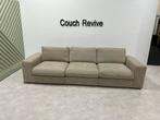 GRATIS LEVERING unieke beige plofbank 295x100, Ophalen of Verzenden, Zo goed als nieuw, Vierpersoons of meer, Stof