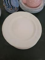 8 diner borden Societe Ceramique p/st 3 euro foto 1 t/m 3, Ophalen of Verzenden
