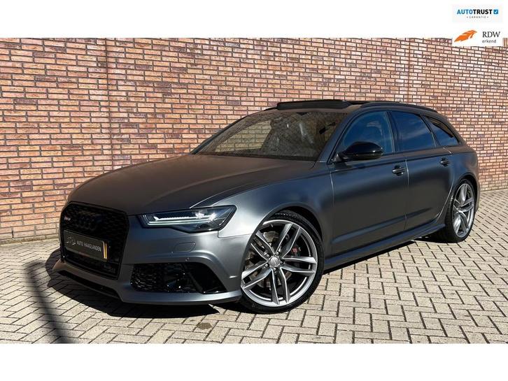 Audi A6 Avant 4.0 TFSI RS 6 quattro performance Pro Line Plu, Auto's, Audi, Bedrijf, Te koop, RS6, 360° camera, 4x4, ABS, Adaptive Cruise Control
