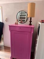 Fuchsia Vintage Kast - Uniek!, Huis en Inrichting, Kasten | Buffetkasten, Ophalen, Gebruikt, 100 tot 150 cm, 50 tot 100 cm
