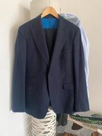 Cavallaro napoli pak blauw 50  M wol nieuwstaat, Kleding | Heren, Kostuums en Colberts, Ophalen of Verzenden, Zo goed als nieuw
