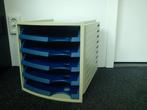 2 kunststof A4 ladekastje, 5 laden of meer, Ophalen of Verzenden, Minder dan 100 cm, 25 tot 50 cm