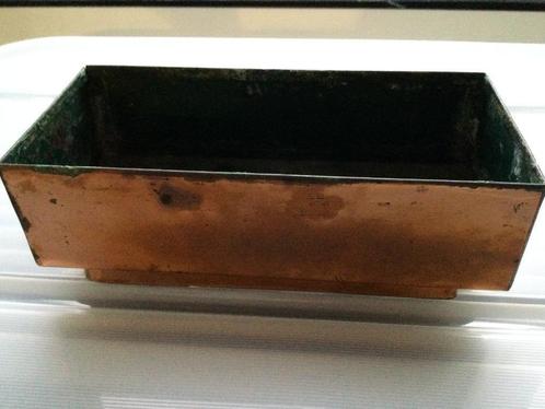Vintage koperen plantenbak – Metalcrafts California -, Verzamelen, Retro, Huis en Inrichting, Ophalen of Verzenden