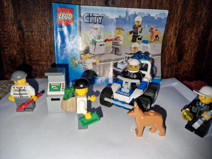 LEGO City 7279 Politie Hondenteam, Kinderen en Baby's, Speelgoed | Duplo en Lego, Gebruikt, Lego, Complete set, Ophalen of Verzenden