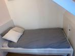 MALM bed 90x200 + Lattenbodem (Ikea), Huis en Inrichting, Slaapkamer | Bedden, 90 cm, Eenpersoons, Wit, Ophalen of Verzenden