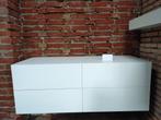 Hangdressoir met 4 softclose greeploze laden, Ophalen