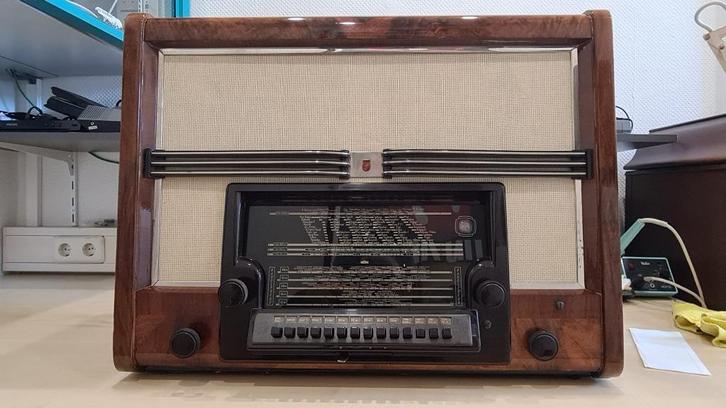 Philips Radio type 990A, Audio, Tv en Foto, Radio's, Gebruikt, Radio, Ophalen