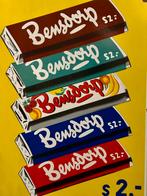 Mooi Emaille reclamebord Bensdorp Chocolade, Verzamelen, Ophalen of Verzenden, Gebruikt, Reclamebord