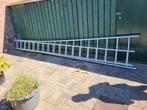 Opsteekladder, 2x450, Doe-het-zelf en Verbouw, Ladders en Trappen, Ophalen, Zo goed als nieuw, 4 meter of meer
