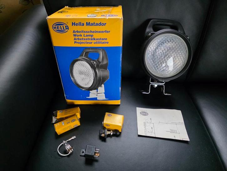 Hella Matador Werklamp - Vrachtwagen/Terreinwagen, Auto-onderdelen, Verlichting, Overige automerken, Universele onderdelen, Gebruikt