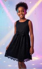 Nieuw feestelijk kanten feest jurkje met strik, maat 140, Kinderen en Baby's, Ophalen of Verzenden, Nieuw, Meisje, Jurk of Rok