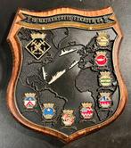 Wapenschild NAJAARSREIS 1984 Kon. marine, Verzamelen, Militaria | Algemeen, Ophalen of Verzenden, Marine, Nederland, Embleem of Badge