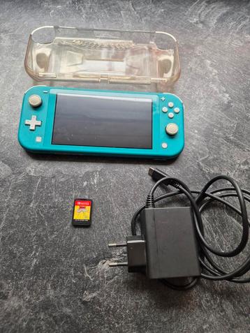 Nintendo Switch Lite Turquoise + astrerix  obelix beschikbaar voor biedingen