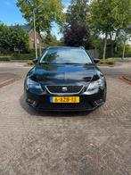 Seat Leon 1.6 TDI 81KW ST 2014 Zwart, Auto's, Voorwielaandrijving, 4 cilinders, Leon, Zwart
