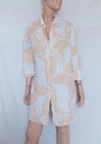 MARCO PECCI Lange Blouse , Maat 44 , LINNEN, Verzenden, Zo goed als nieuw, Maat 42/44 (L), Overige kleuren