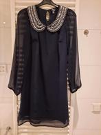 Mooie kerst jurk/tuniek van chiffon en steentjes mt M, Ophalen of Verzenden