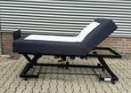 Hoog laag elektrische boxspring 90 x 200, Ophalen, 90 cm, Eenpersoons, Zo goed als nieuw