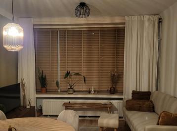 Houten Jaloezieën 220x180 en 80x180 beschikbaar voor biedingen