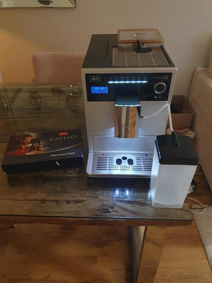 Melitta Caffeo CI Koffiemachine - Zo goed als nieuw!, Witgoed en Apparatuur, Koffiezetapparaten, Zo goed als nieuw, Koffiebonen