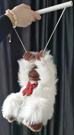 Knuffel aap pluche slingeraap aan touw, Ophalen of Verzenden, Zo goed als nieuw, Overige typen