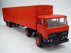 Lion car - DAF 2100 miniatuur met oplegger 1:50, Ophalen of Verzenden, Zo goed als nieuw, Bus of Vrachtwagen, Lion Toys