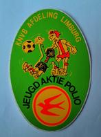 Sticker K.N.V.B afd. Limburg jeugd aktie polio(2), Ophalen of Verzenden, Nieuw, Sport