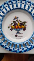 Makkum 716 JH decoratieve borden met fruitmotief, Ophalen of Verzenden