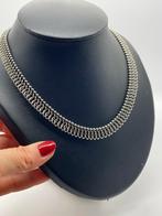 Z780 Prachtige zilveren ketting Noorse stijl, Sieraden, Tassen en Uiterlijk, Antieke sieraden, Ophalen of Verzenden, Zilver, Ketting