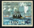 KROATIE 1998 PF BLOK SCHEEPVAART BOTEN EXPO 98, Ophalen of Verzenden, Postfris, Dier of Natuur