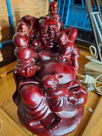 Lachende Boeddha met Kinderen - Decoratief Beeld, Ophalen of Verzenden