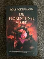 R. Ackerman - De Florentijnse vloek, Ophalen of Verzenden, Zo goed als nieuw, R. Ackerman