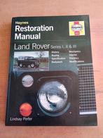 Haynes Restoration Manual Land Rover Series I, II & III, Verzenden